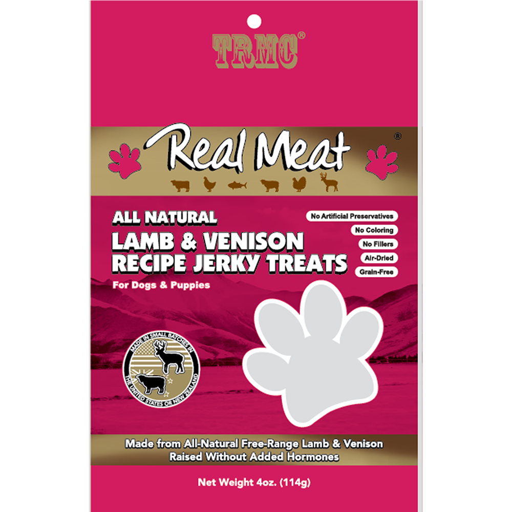 All Natural Lamb & Venison Recipe Jerky Treat