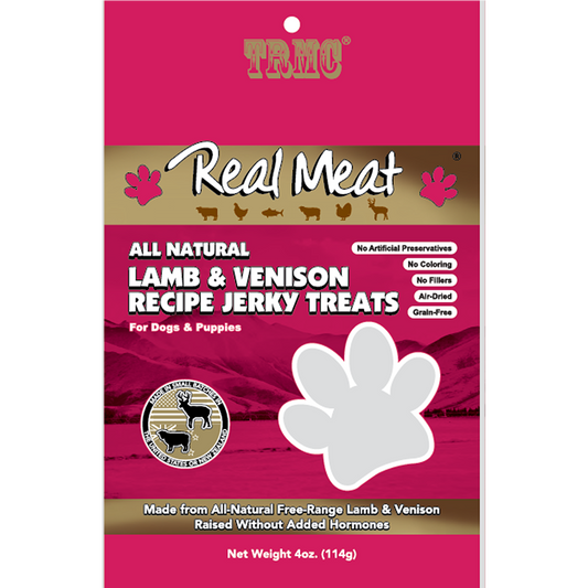 All Natural Lamb & Venison Recipe Jerky Treat