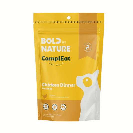 ComplEat Raw Bowls Chicken Dinner for Dogs