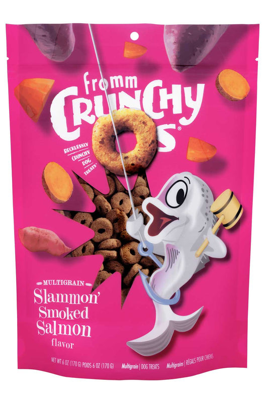 Crunchy Os® Slammon' Smoked Salmon Flavor Treats