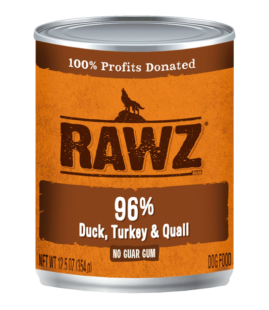 96% Duck, Turkey & Quail Pâté Canned Dog Food