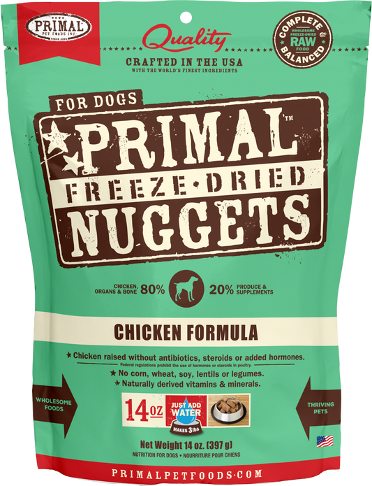 Canine Freeze Dried Nuggets (Chicken)