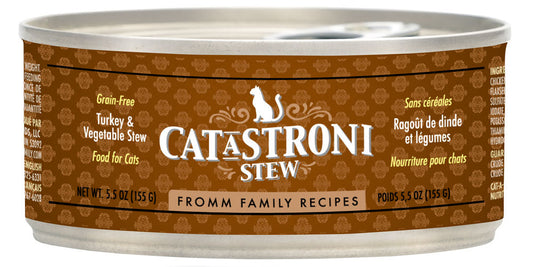 Fromm Family Recipes Cat-A-Stroni® Turkey & Vegetable Stew