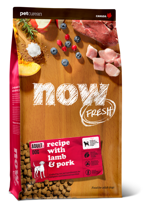 NOW FRESH Lamb & Pork Grain Free Red Meat Adult Recipe