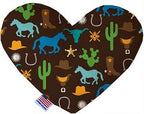 Western Fun Dog Toy: 6" / Bone / Plush