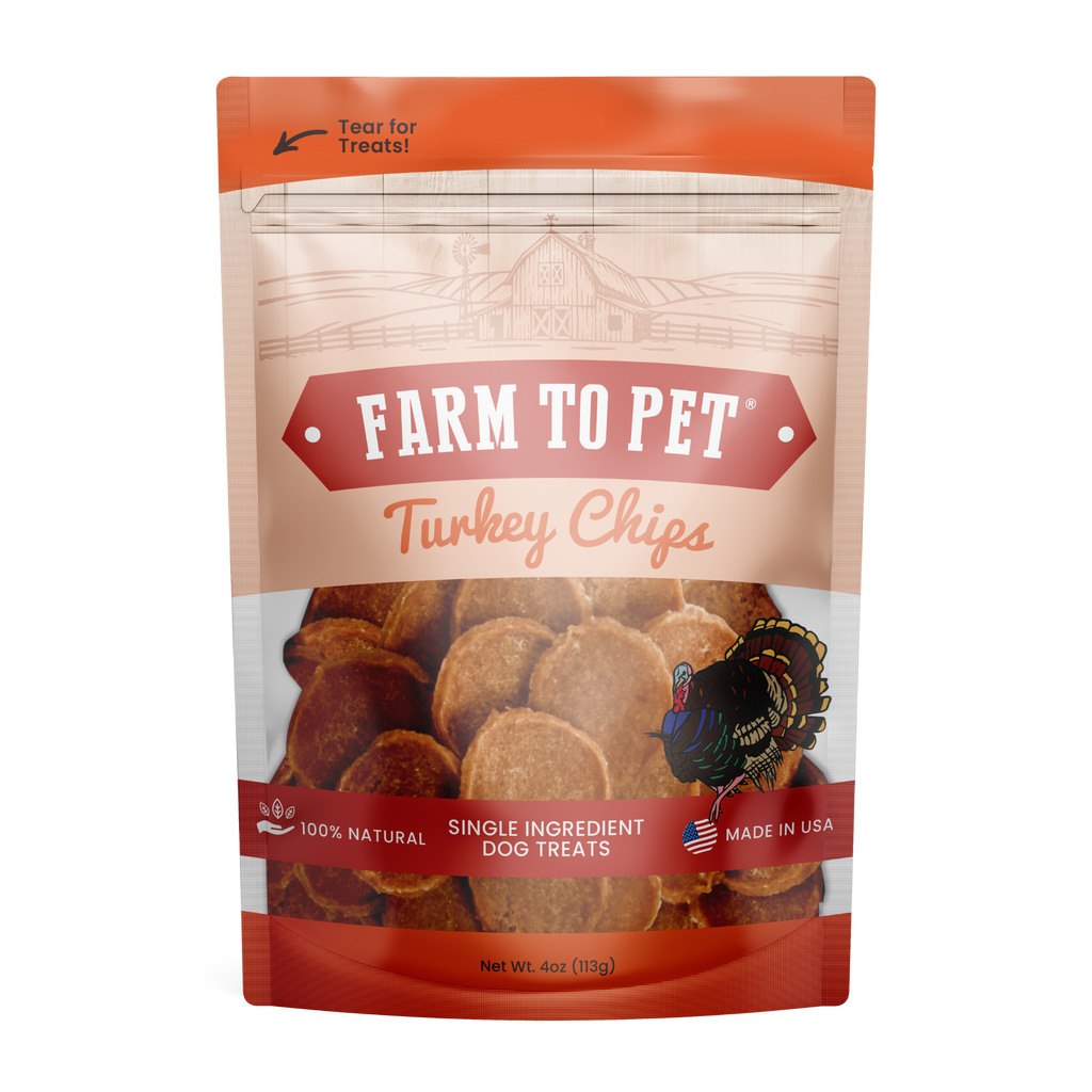 Turkey Chips: 4oz