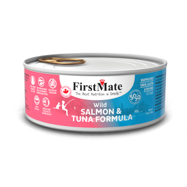 Grain Free Wild Salmon & Wild Tuna 50/50 Formula for Cats