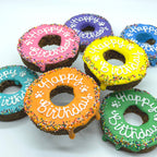 Donut Birthday Chewy Oat Cake: Yellow