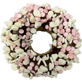 Gourmet Donut, Carob Covered Strawberry Donut Dog Treat