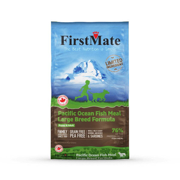 Grain Free Pacific Ocean Fish Meal Large Breed Formula