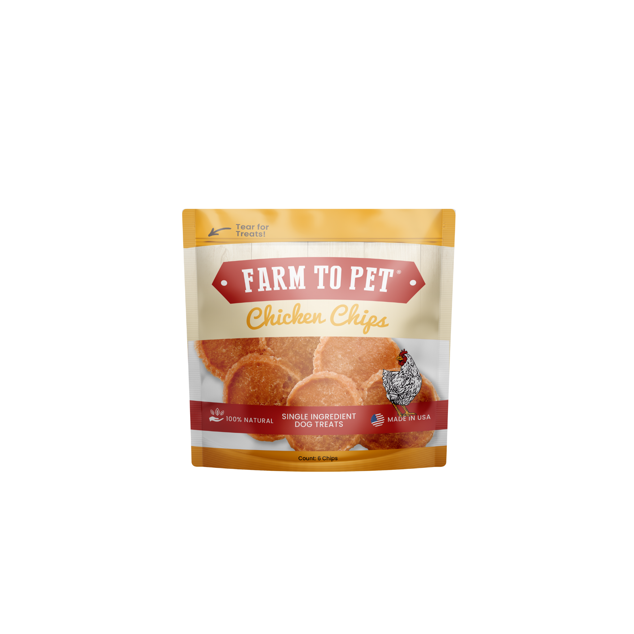 Six Piece Snack Packs (Set of 25 Packs): Turkey