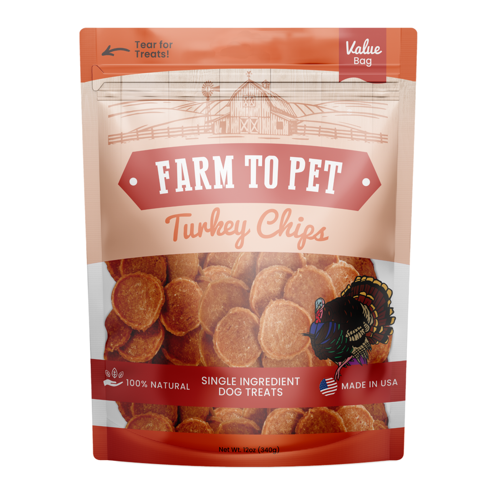 Turkey Chips: 4oz