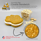 Fall Sprinkle Crunchy Oat Cookie Sandwich