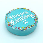 Rainbow Sprinkle Birthday Chewy Oat Cake: Purple