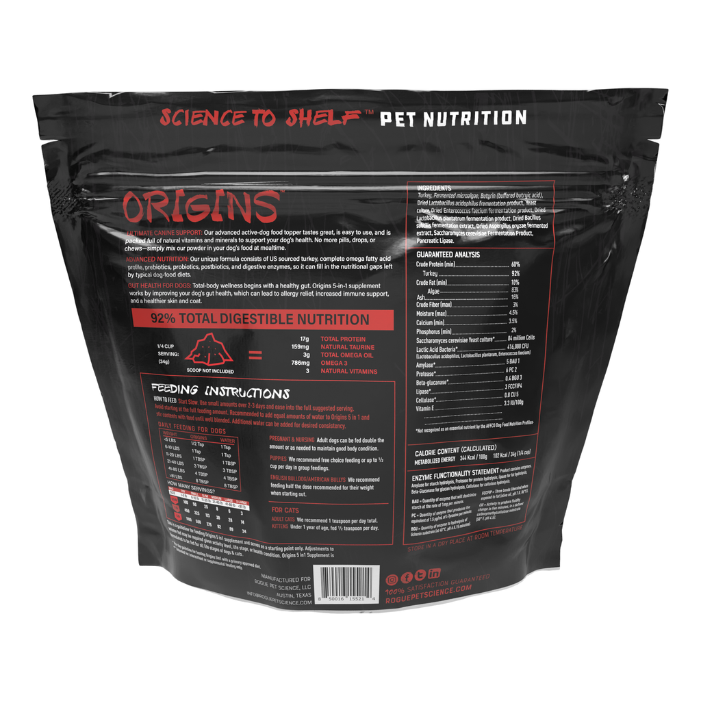 2 lb Turkey Origins Supplement