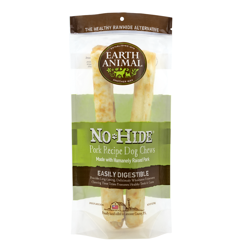 No-Hide® Pork Rolls Dog Chew