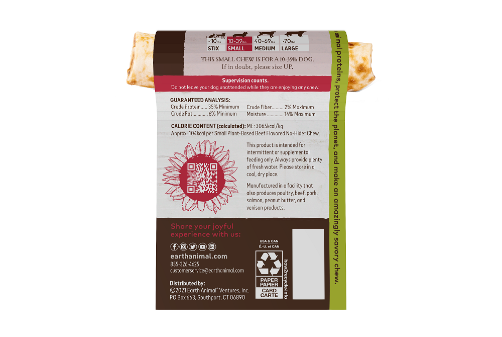 No-Hide® No Beef Rolls Dog Chew