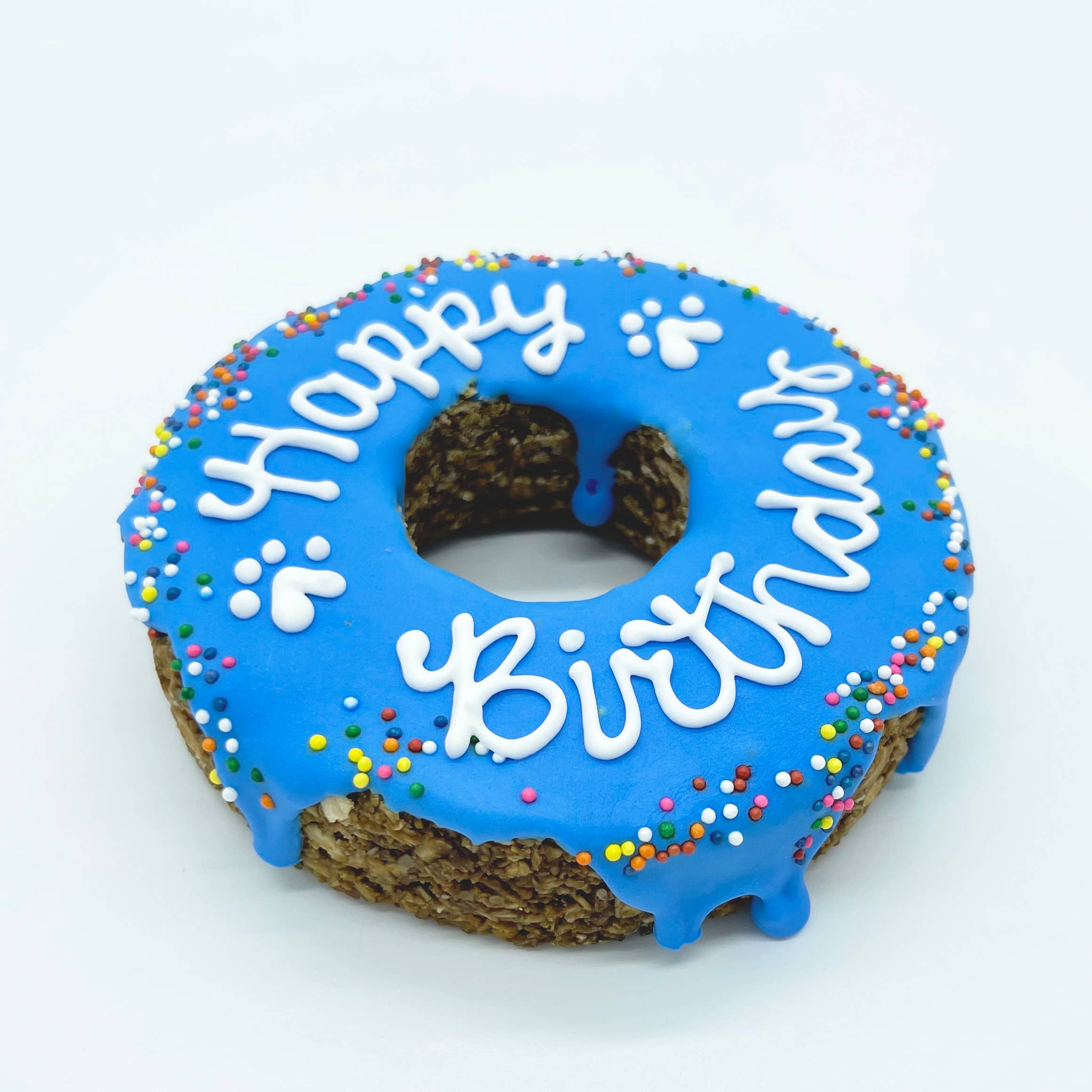 Donut Birthday Chewy Oat Cake: Yellow