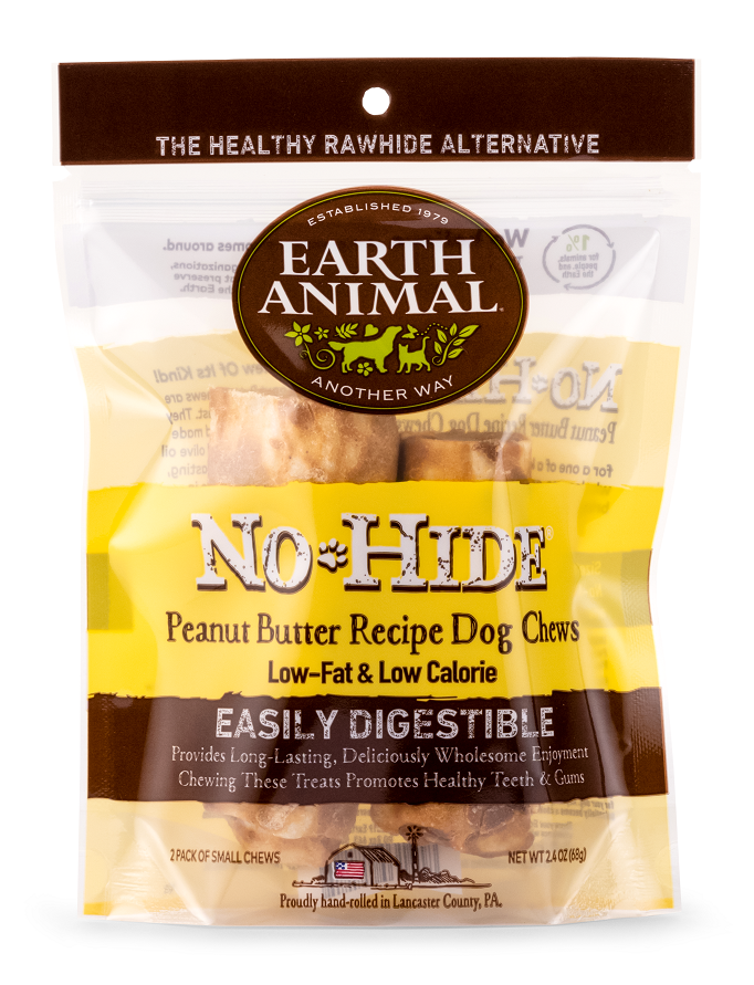 No-Hide® Peanut Butter Rolls Dog Chew