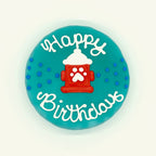 Bursting Hydrant Birthday Chewy Oat Cake