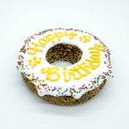 Donut Birthday Chewy Oat Cake: Yellow