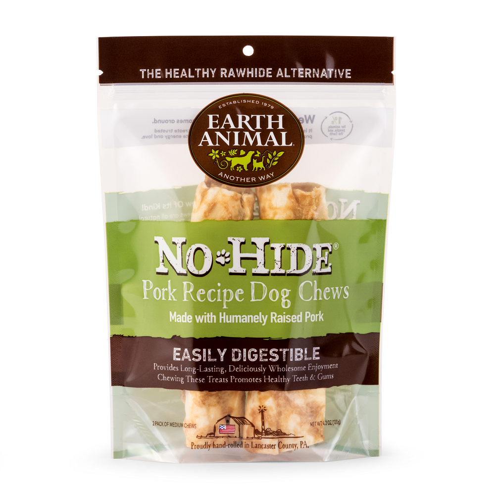 No-Hide® Pork Rolls Dog Chew