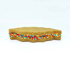 Fall Sprinkle Crunchy Oat Cookie Sandwich
