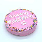 Rainbow Sprinkle Birthday Chewy Oat Cake: Purple