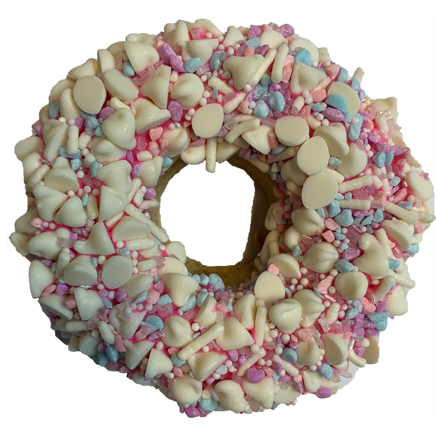 Gourmet Donut, Cotton Candy Donut Dog Treat