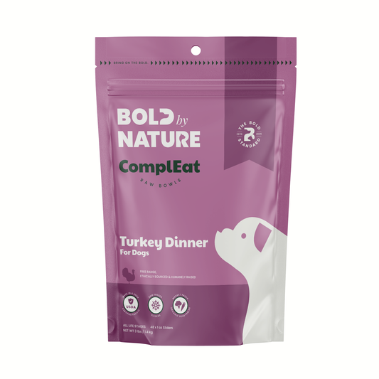 ComplEat Raw Bowls Turkey Dinner for Dogs