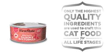 Grain Friendly Wild Pacific Salmon & Rice for Cats