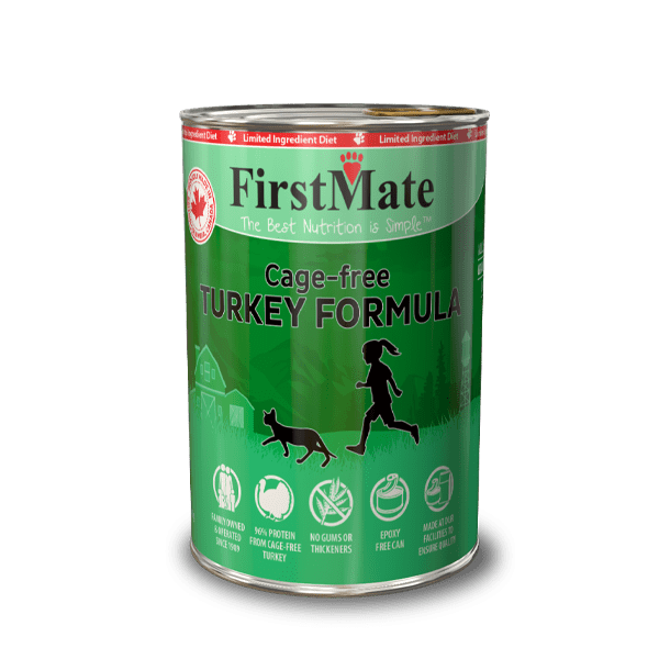 Grain Free Cage Free Turkey Formula for Cats