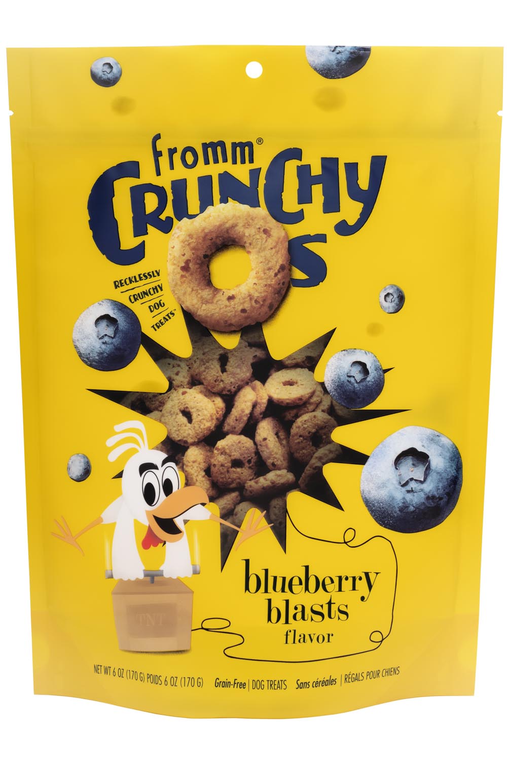 Crunchy Os® Blueberry Blasts Flavor Dog Treats