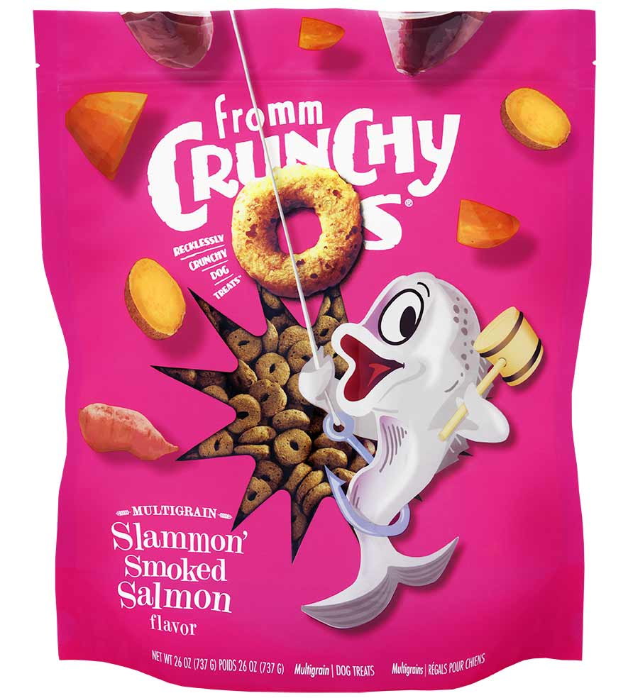 Crunchy Os® Slammon' Smoked Salmon Flavor Treats