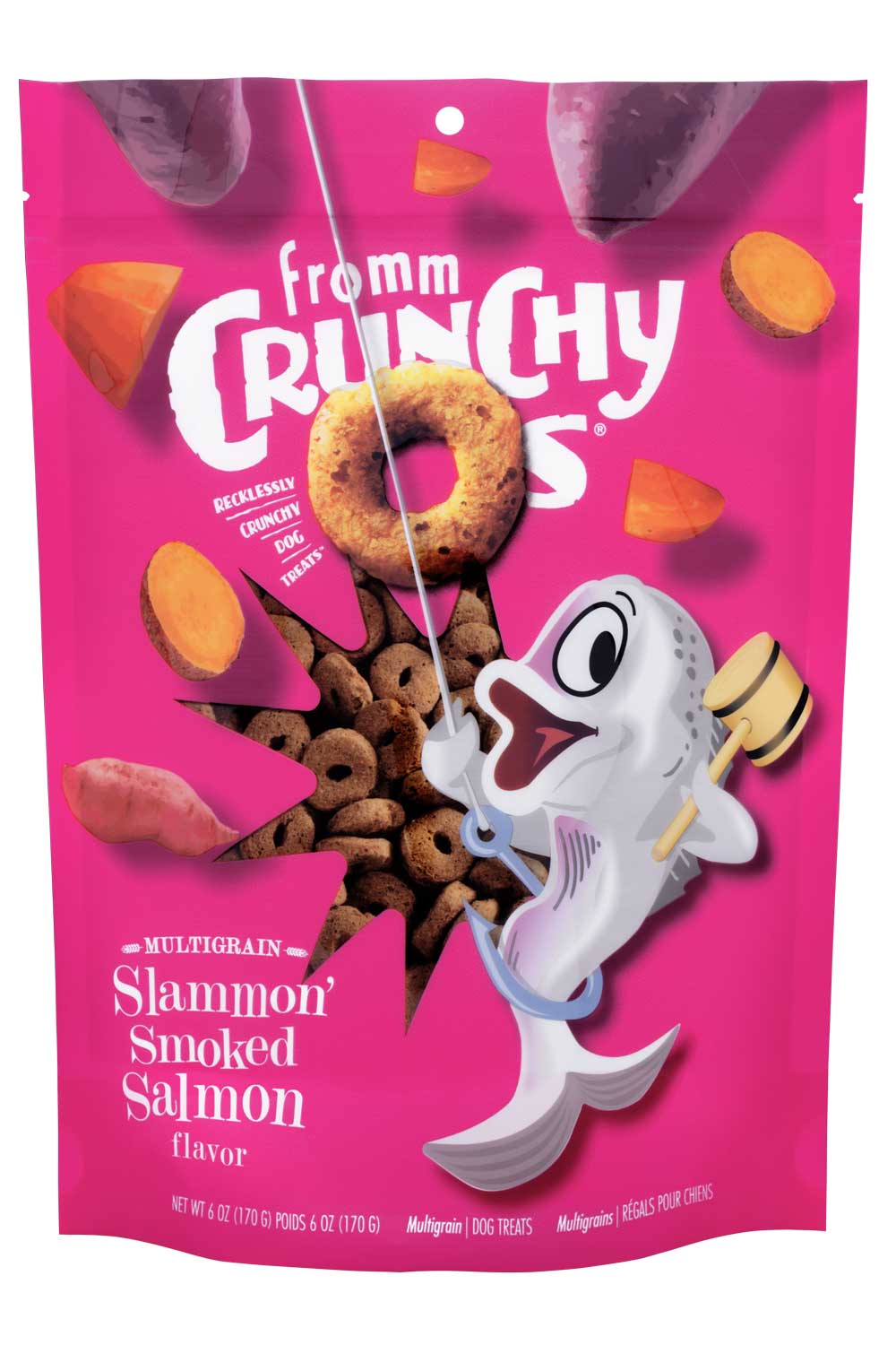 Crunchy Os® Slammon' Smoked Salmon Flavor Treats