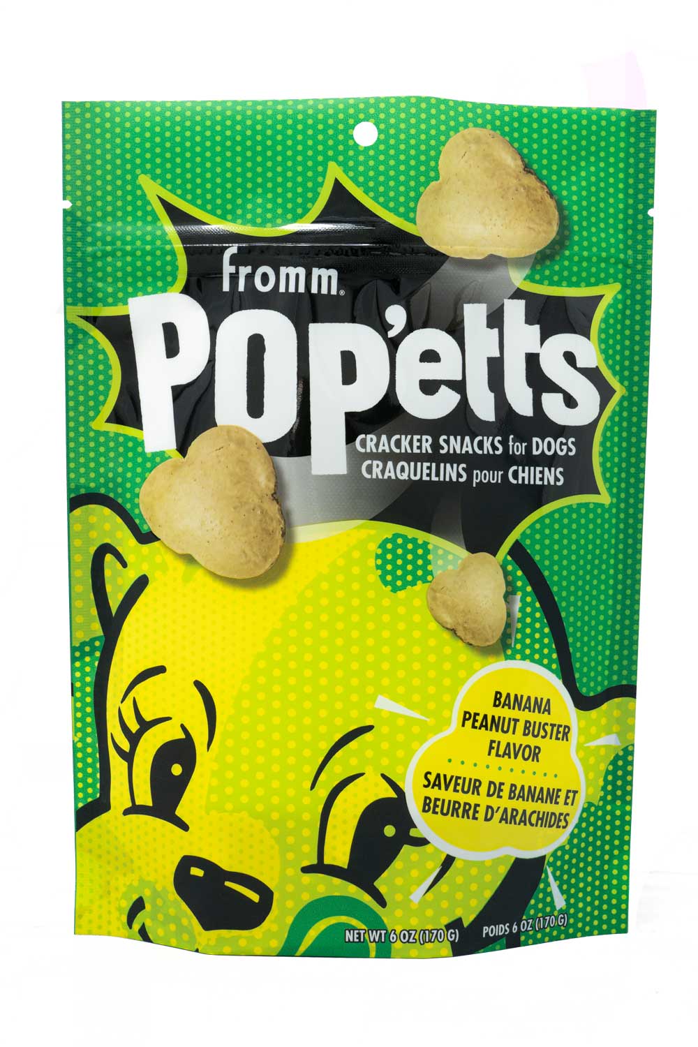 Fromm® Pop'etts Banana Peanut Buster Flavor Cracker Snacks