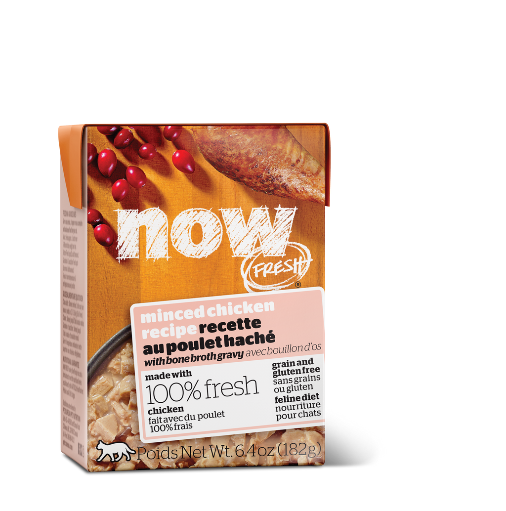 NOW FRESH Grain Free Minced Chicken Recipe for Cats