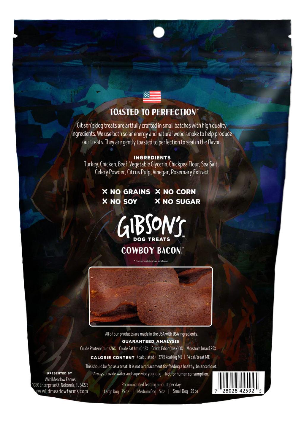 Cowboy Bacon with Beef - Jerky Dog Treats