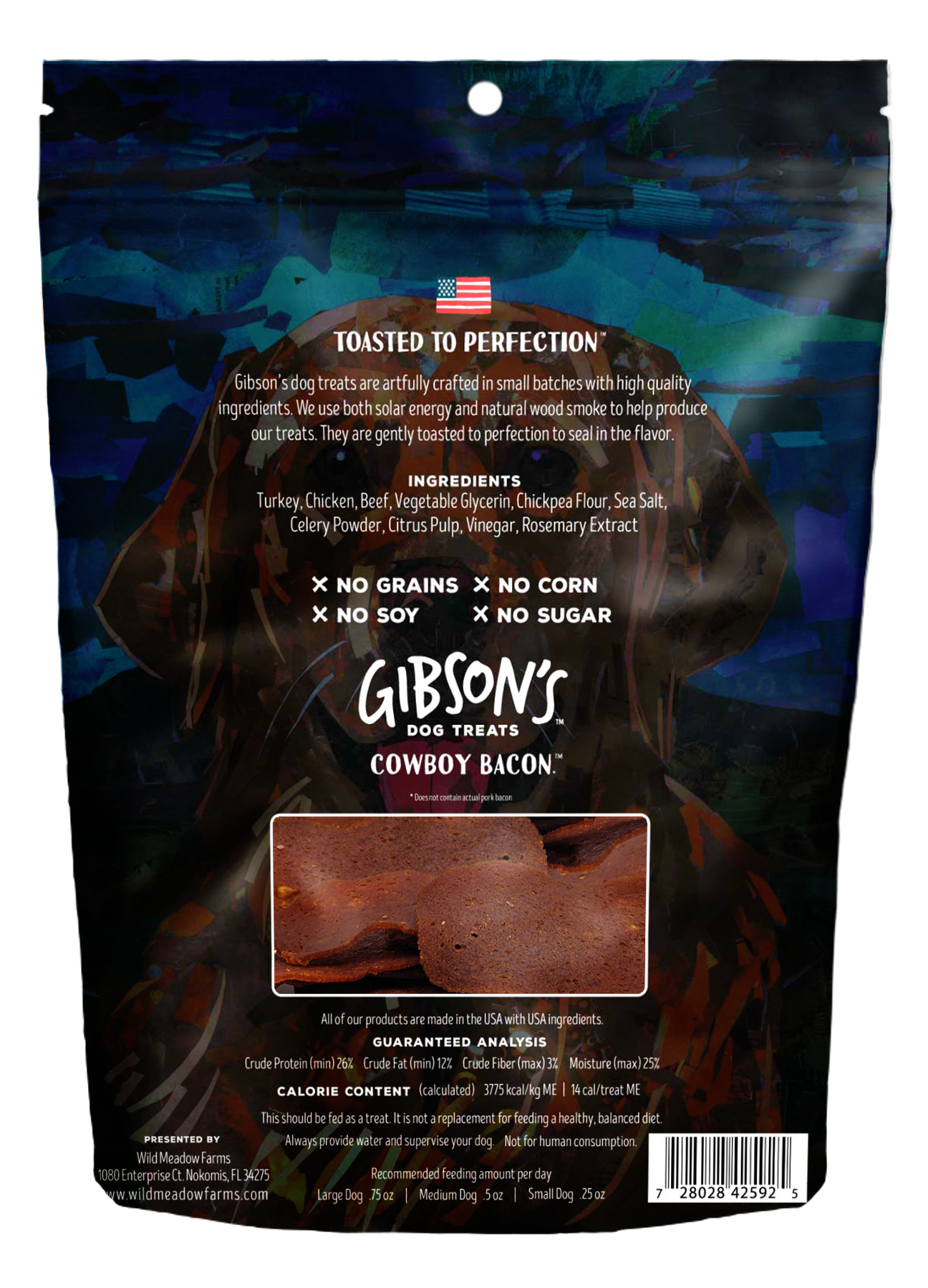 Cowboy Bacon with Beef - Jerky Dog Treats