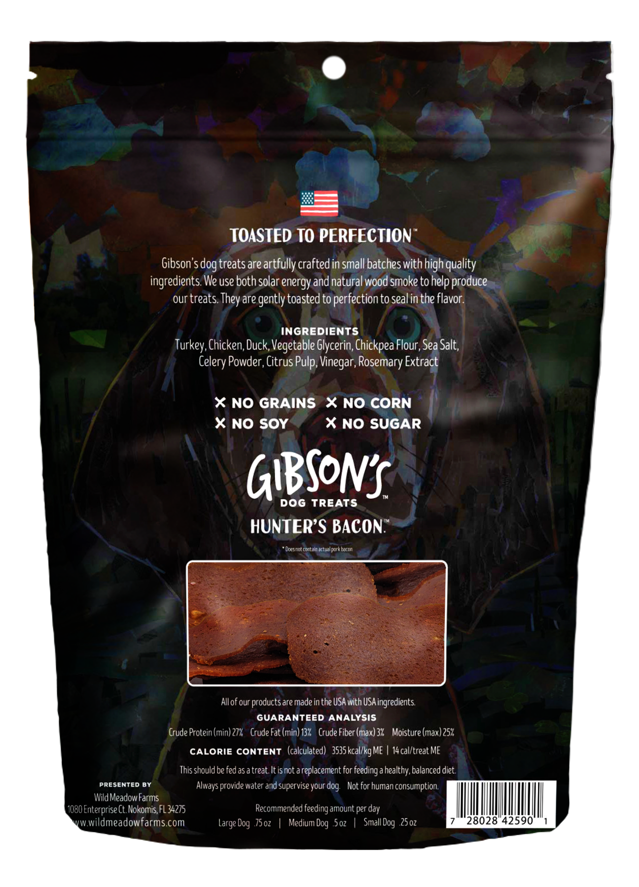 Hunter's Bacon with Duck- Jerky Dog Treats