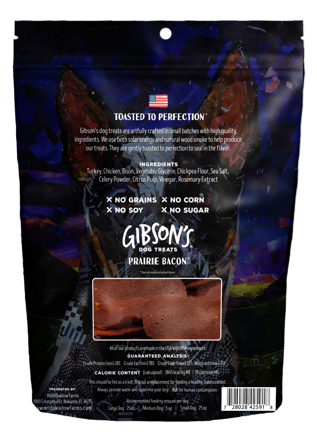 Prairie Bacon with Bison - Jerky Dog Treats