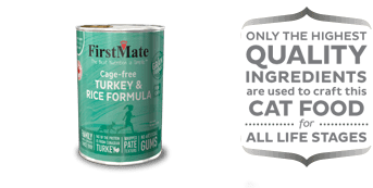 Grain Friendly Free-Run Turkey & Rice for Cats