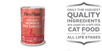 Grain Friendly Wild Pacific Salmon & Rice for Cats