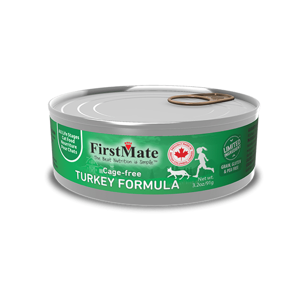 Grain Free Cage Free Turkey Formula for Cats