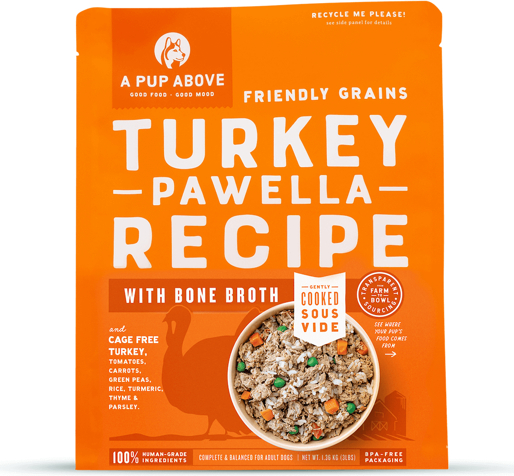 A Pup Above - Friendly Grains Turkey Pawella
