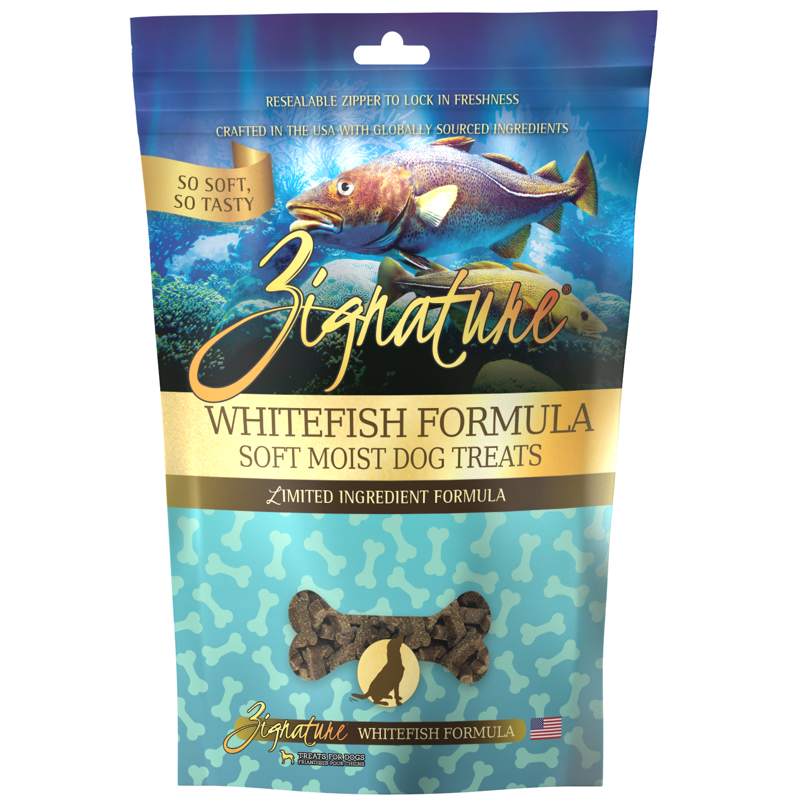 Whitefish Formula Soft Moist Dog Treat