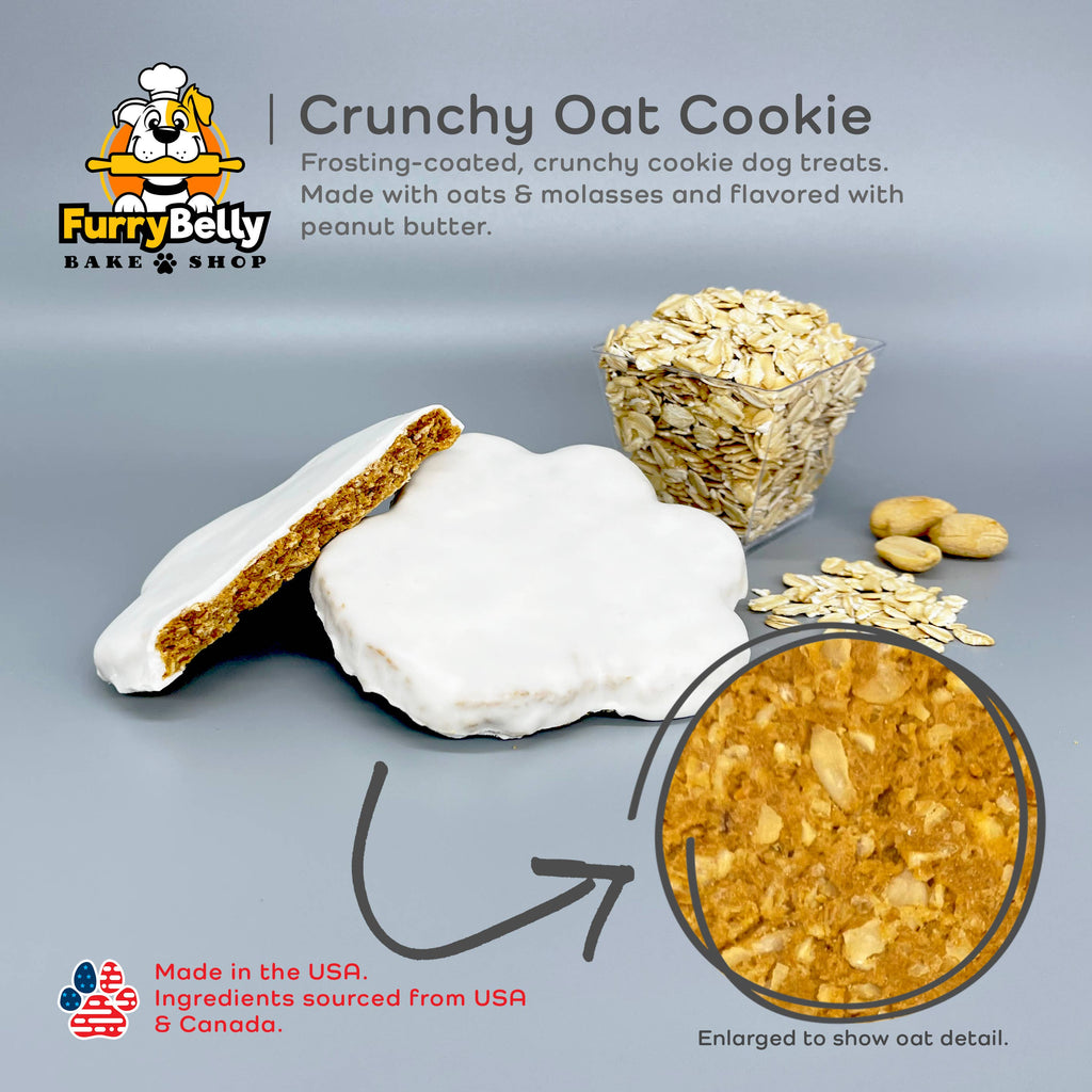 Thankful Bone Crunchy Oat Cookie, Asst.