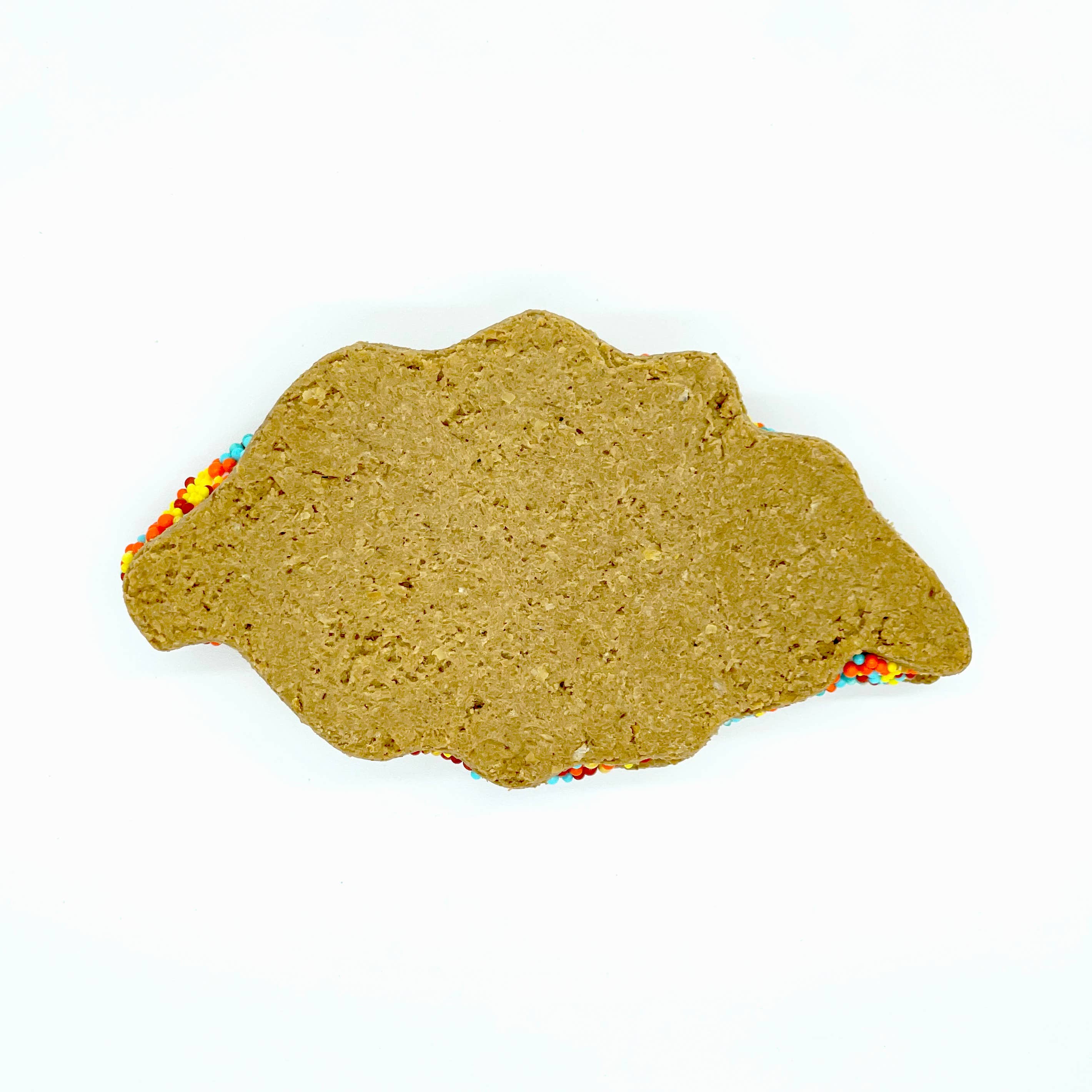 Fall Sprinkle Crunchy Oat Cookie Sandwich