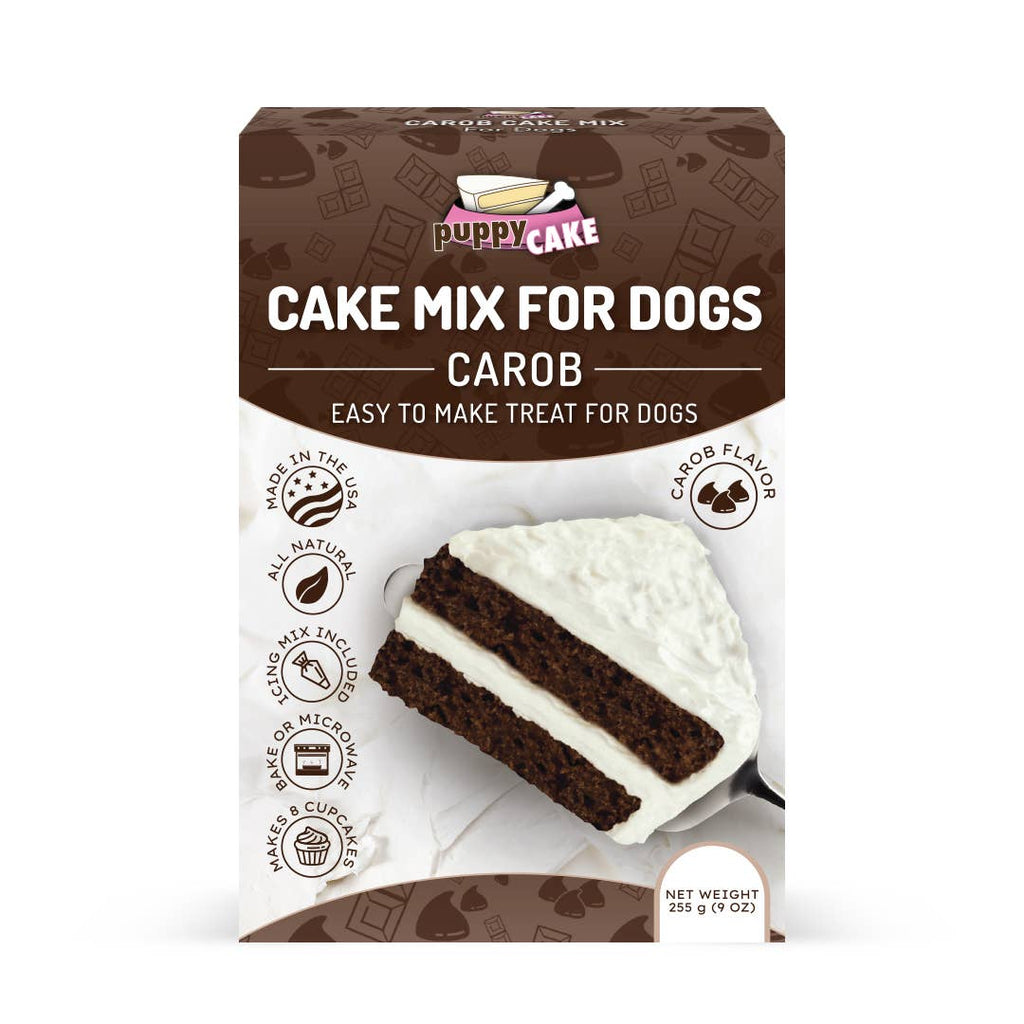 Puppy Cake Mixes with Icing: Birthday Cake with Pupfetti Sprinkles