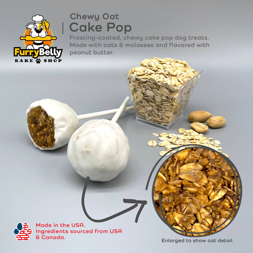 Fall Sprinkle Chewy Oat Cake Pop